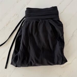 lululemon athletica Black Track Pants
